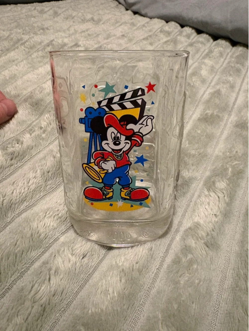 2000 McDonald's Walt Disney World Celebration collector series glass